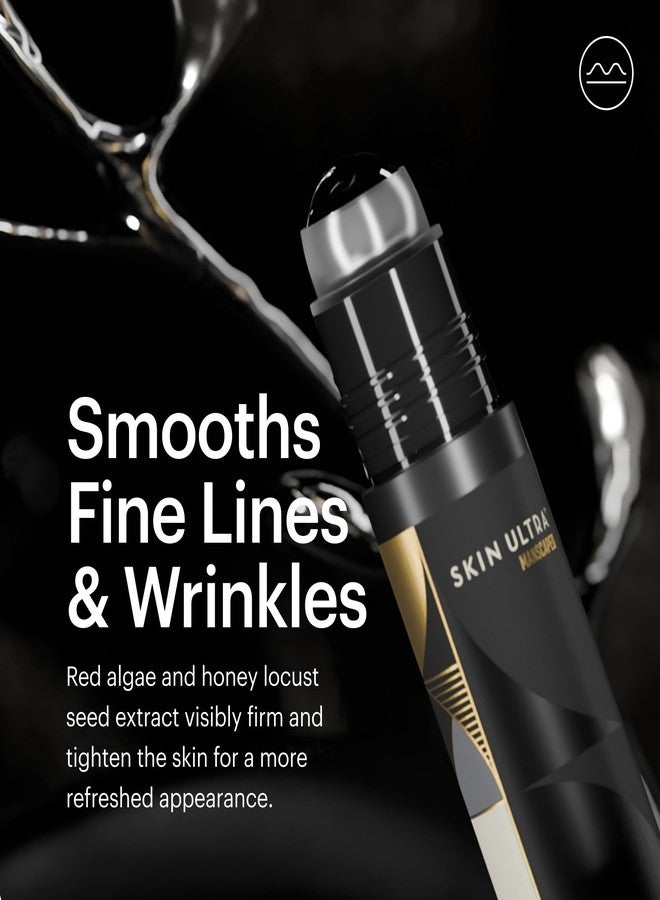 MANSCAPED® Skin Ultra™ Eye Serum - Fast-Acting Formula with Caffeine, Red Algae & Ceramides to help Depuff & Hydrate Skin, Cooling Rollerball Applicator, Fragrance-Free, 0.5 fl oz. - Image 4